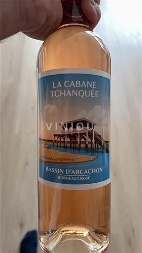 Вина Rosé sec La Cabane Tchanquée 2024 Francuska Bordo Бордо розе AOC