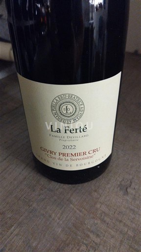 Burgundija Givry Premier Cru Domaine La Ferté Clos de la Servoisine 2022