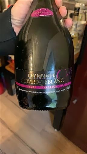 Sparkling Wines Blanc brut Cuvée Prestige Guyard-Leblanc Non millésimé France Champagne AOC