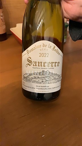 Dolina Loare Сансер Domaine La Jolivie 2022