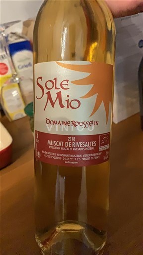Ruzijon Muskat i Rivesaltes Domaine Rousselin Sole Mio 2018