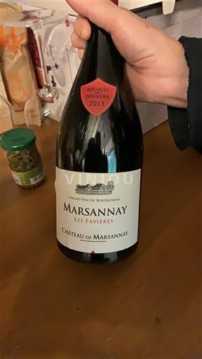 Burgundsko Marsannay Château Marsannay Les Favières 2013