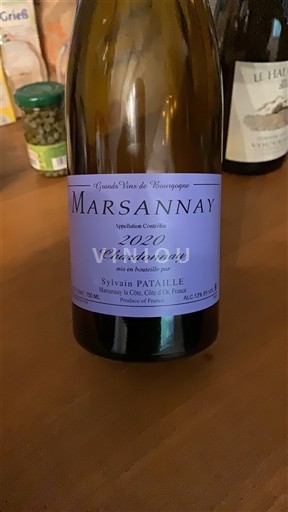 Burgundi Marsannay Domaine Sylvain Pataille Chardonnay 2020