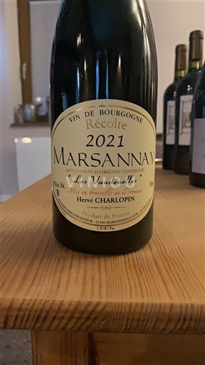 Burgundsko Marsannay Domaine Hervé Charlopin Les Vaudenelles 2021