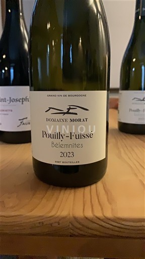 Burgund Pouilly-fuissé Domaine Morat Bélemnites 2023