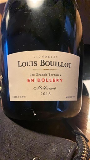 Burgundi Crémant-de-Bourgogne Louis Bouillot En Bollery 2018