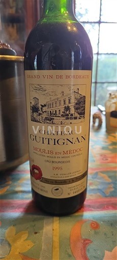 Bordoja Moulis-en-Médoc Château Guitignan 1995