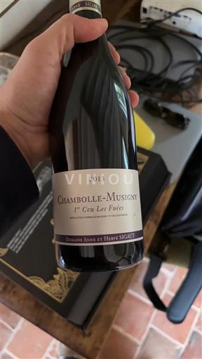 Burgundi Chambolle-Musigny Premier Cru Domaine Anne et Hervé Sigaut 1er Cru Les Fuées 2013