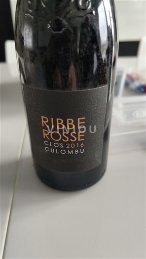 Wines Rouge sec Ribbe Rosse Clos Culombu 2016 France Corsica Not Specified AOC