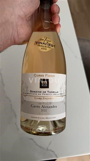 Korzika Nespecificirano Domaine Tanella Alexandra 2022