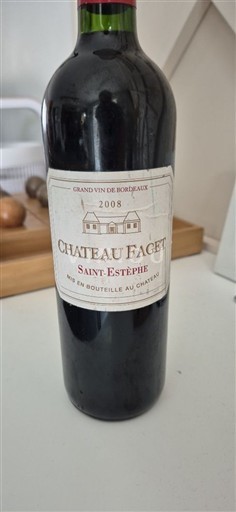 Bordoja Saint-Estèphe Château Faget 2008