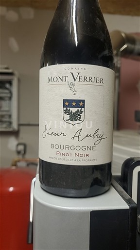Burgundi Domaine Mont Verrier Sieur Auby 2024