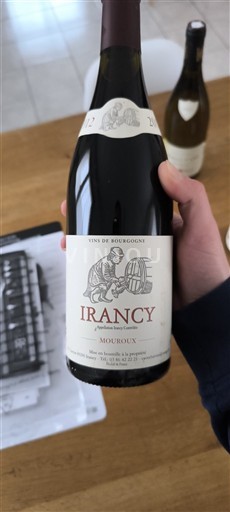 Burgundi Irancy Mouroux 2012