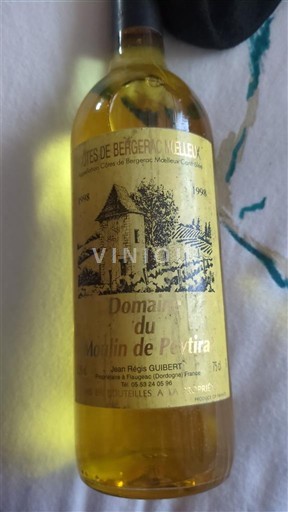 Jugperëndim E paspecifikuar Domaine Moulin de Poutirac 1998