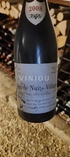 Burgund Côte de nuits landsbyer Domaine Armand du Poulle 2008