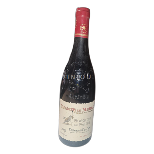 Valle del Ródano Châteauneuf-du-Pape. Domaine Bosquet des Papes Chante le Merle Vieilles Vignes 2013