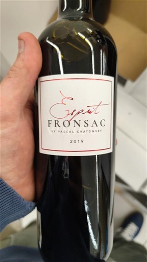 Wijnen Rouge sec Esprit Fronsac Esprit Fronsac by Pascal Chatonnet 2019 Frankrijk Bordeaux Fronsac AOC