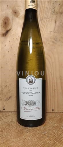Алзас Аласас Baron de Hoen Gewurztraminer 2019