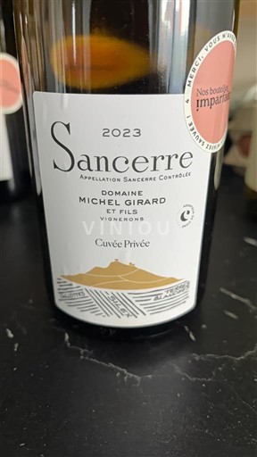 Lugina e Luarës Sancerre Domaine Michel Girard et Fils Privée 2023