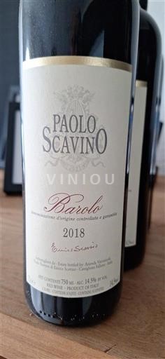 Pijemont Barolo Paolo Scavino 2018