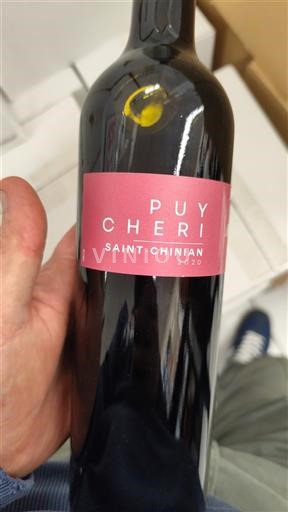 Verërat Rouge sec Puy Chéri 2020 Francë Languedok Saint-Chinian AOC