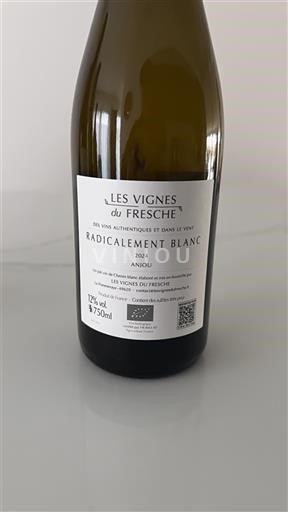 Loiredalen Anjou Les Vignes du Fresche Radicalement Blanc 2024