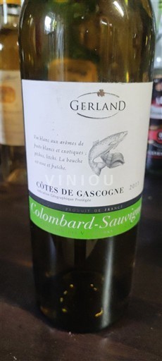 Jugperëndim Bregdeti i Gasconisë Gerland Colombard-Sauvignon 2011