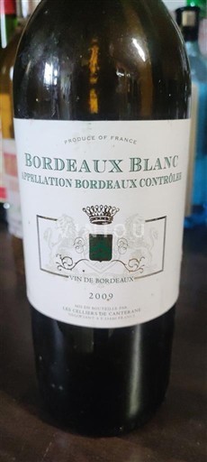 Burdeos Bordeaux blanco Les Celliers de Castelnaud 2009