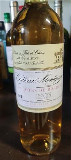 Bordoja Premières-côtes-de-bordeaux Château Montprèz 2012