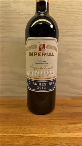 La Rioja Rioja Compañía Vinícola del Norte de España Imperial Gran Reserva 2012