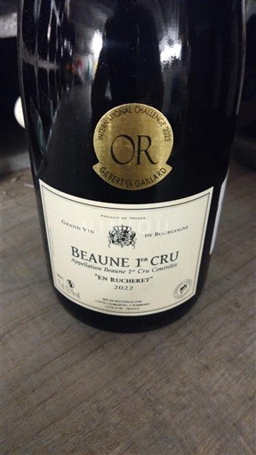 Burgund Beaune Premier Cru En Rucsotte 2022