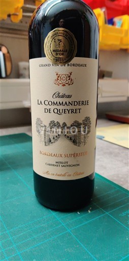 Bordeaux Bordeaux supérieur Château La Commanderie de Queyret 2022
