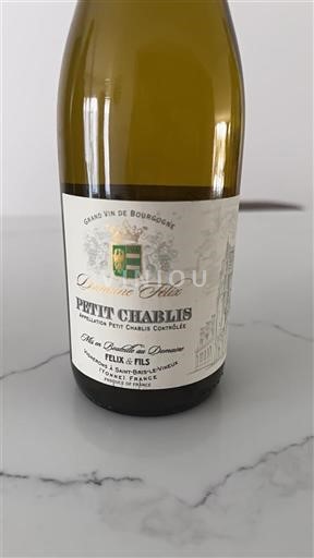 Bourgogne Petit-chablis Domaine Félix et Fils 2022