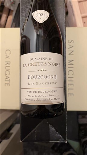 Burgundi Domaine La Creuze Noire Les Bruyères 2022