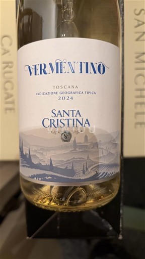 Verërat Blanc sec Vermentino Santa Cristina 2024 Itali Toskana E paspecifikuar DOC