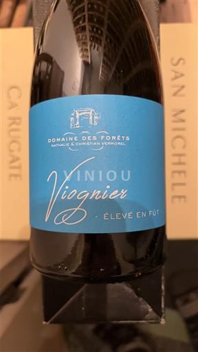 Alpet dhe Rajonet e Rrjedhës së Rrjedhës së Lumit Rhone Kodinave rodane Domaine Forêts Viognier Élevé en Fût Jo Viti
