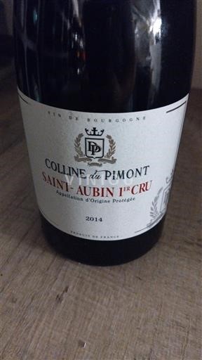 Burgund Saint-Aubin Premier Cru Colline du Pimont 2014