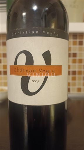 Verërat Rouge sec Château Veyry Château Veyry 2005 Francë Bordoja E paspecifikuar AOC