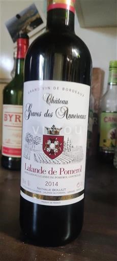 Bordeaux Lalande-de-pomerol Château Graves des Amoureuses 2014