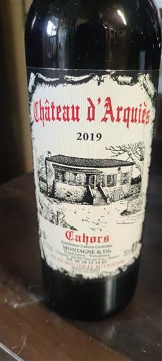 Sørvest Cahors Château Arquiès 2019