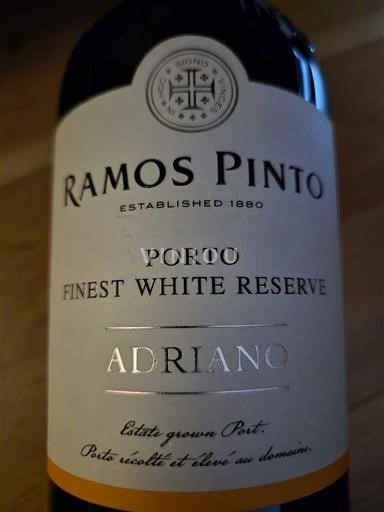 Portugalia Porto Ramos Pinto Adriano Finest White Reserve Jo Viti