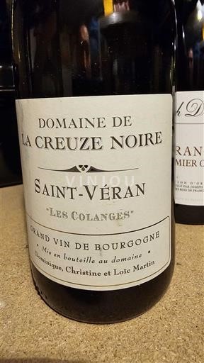 Burgund Saint-Véran Domaine La Creuze Noire Les Colanges Ikke-årgang