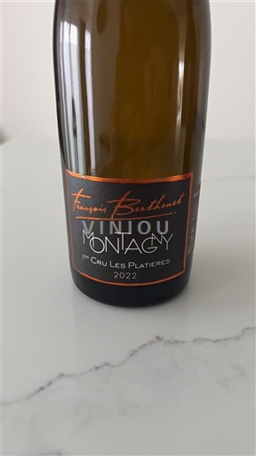 Burgundija Nespecificirano Premier Cru François Berthenet 1er Cru Les Platières 2022