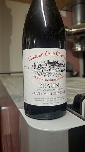 Burgundi Beaune Château La Charme Vieilles Vignes 2024
