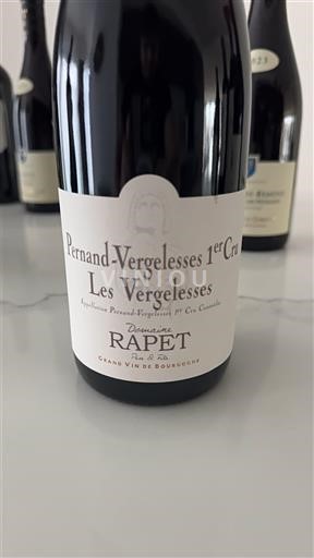 Burgundi E paspecifikuar Premier Cru Domaine Rapet Les Vergelesses 2023