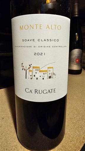 Vinuri Blanc sec Monte Alto Ca' Rugate 2021 Italia Venetia Nespecificat DOC