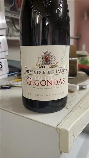 Verërat Rouge sec Domaine L'Arti 2024 Francë Lugina e Ronës Gigondas AOC