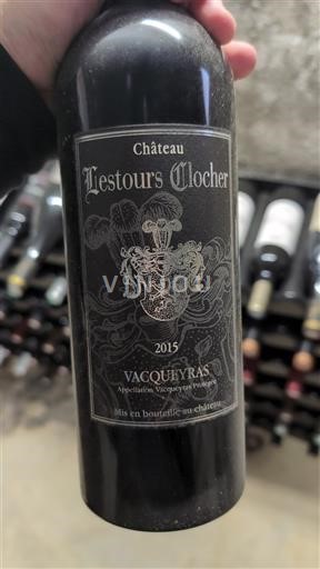 Rhônedalen Vacqueyras Château Lestours Clocher 2015