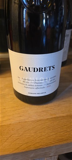Dolina Loare Savenijères Domaine Belargus Gaudrets 2021