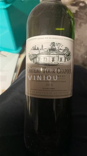 Bordeaux Entre-deux-mers Château Tour Chapoux 2018